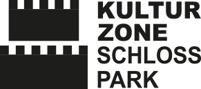Logo Kulturzone Schloßpark in Schwarz