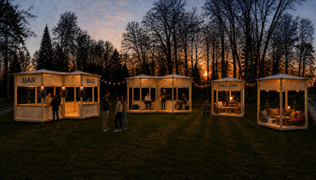 Schaubild Projekt ParkPavillon